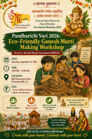 Pandharichi Vari 2026: Eco-Friendly Ganesh Murti Making Workshop